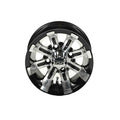 E-Z-GO 10" Spartan SS Wheel 10x7 OEM 660637K01