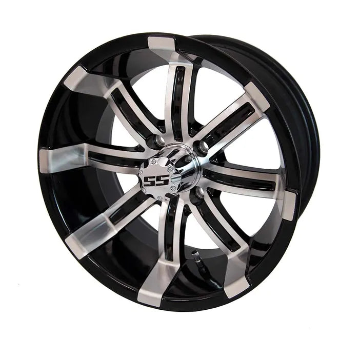 E-Z-GO Wheel Rim 8" White Steel OEM 670078