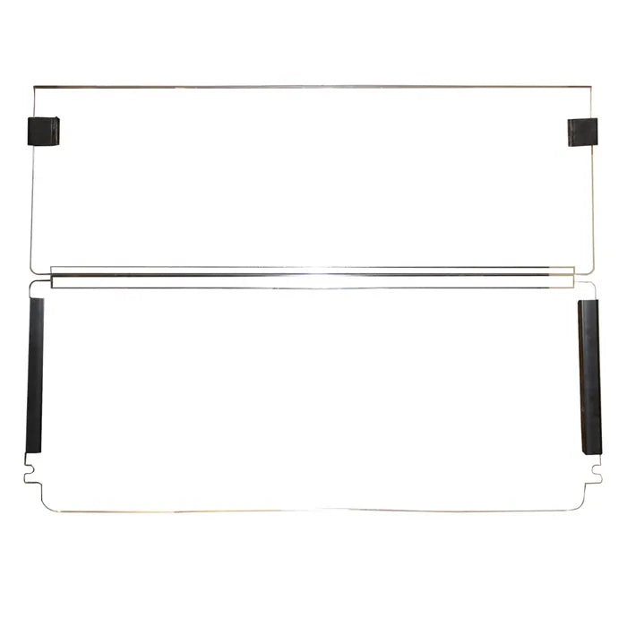 E-Z-GO RXV Split Windshield (Clear) | OEM | Part #PF12651