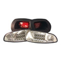 E-Z-GO RXV Deluxe LED Light Kit 12/48V (2016+ Models) – OEM PF11565 Headlight & Taillight Kit